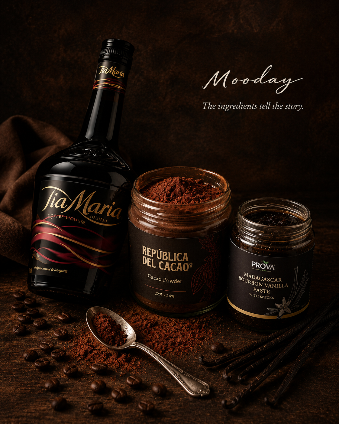 Mooday tiramisu ingredients